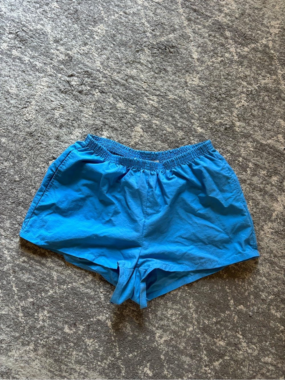 Urban Renewal Women’s Blue Lightweight Elastic Waist Shorts